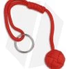 Monkeyz Fist Red Paracord Lanyard Knot (Small 3/4" Ball)