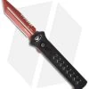 Paragon Para X Tanto Blood Line Automatic Knife Black (3.5" Red Serr) -Knife Shop paragod para xd tan b crb clean lube wd 40 cm