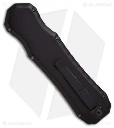 Piranha Tactical Excalibur OTF Knife D/A Automatic (3.2" Black Full Serr) 4 Piranha Tactical Excalibur OTF Knife D/A Automatic (3.2" Black Full Serr) - Image 2