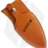 SLYSTEEL Leather Sheath For Shark Tooth Hunter I (Natural) -Knife Shop slysteel leather sheath hunter natural