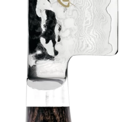 Shun Premier - 5 1/2" Santoku Knife- Personalized Engraving Available -Knife Shop tdm0727 knife bolster