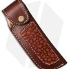 Venture 7.5" V114E Leather Fixed Blade Belt Sheath Brown -Knife Shop venture 7 5in brown br embos cm