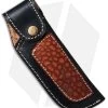 Venture 7.5" V114A Leather Fixed Blade Belt Sheath Black -Knife Shop venture 7 5in sheath two tone cm