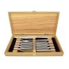 Wusthof - 10 Pc. Stainless Steel Steak Set In Olivewood Box