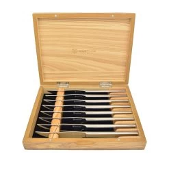 Wusthof - 8 Pc. Mignon Stainless Steel Knife Set In Olivewood Chest
