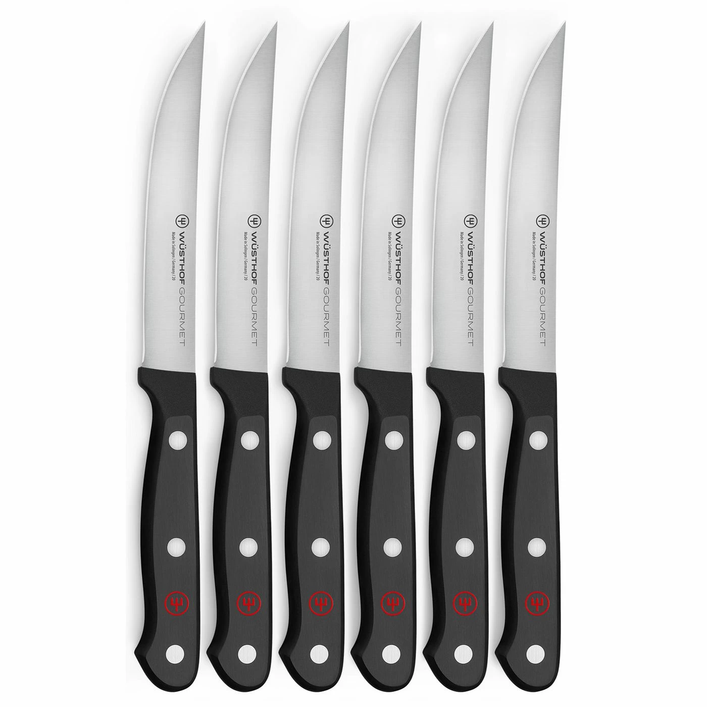 Wusthof Gourmet - 6 Pc. Steak Knife Set- Personalized Engraving Available 3 Wusthof Gourmet - 6 Pc. Steak Knife Set- Personalized Engraving Available