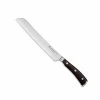 Wusthof Ikon Blackwood - 8" Bread Knife -Knife Shop wusthof ikon blackwood bread knife 1010531020