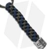Zero Tolerance Knives Tied Paracord Lanyard + ZT Bead Gray/Blue -Knife Shop zero tolerance lanyard zt gray blue